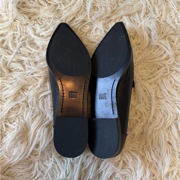 Frye Kenzie Venetian Loafer Black Leather - Picture 4 of 9